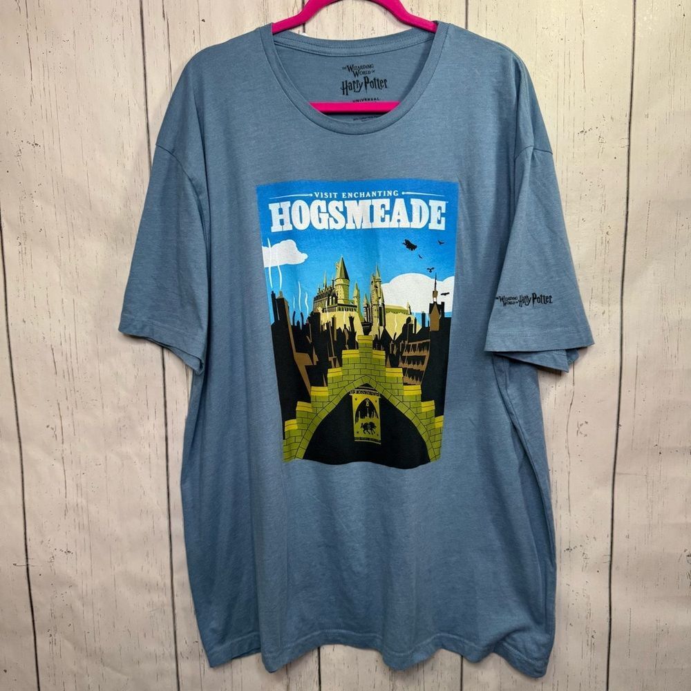 Universal Studios Harry Potter Hogsmeade Graphic Tee 3XL Fantasy Wizarding World